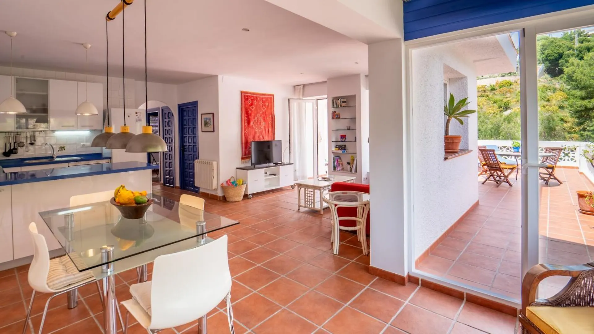 Lovely Rooftop Apartment La Palmera Azul Almunecar 0*,